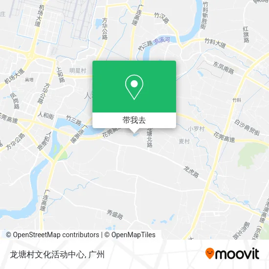 龙塘村文化活动中心地图
