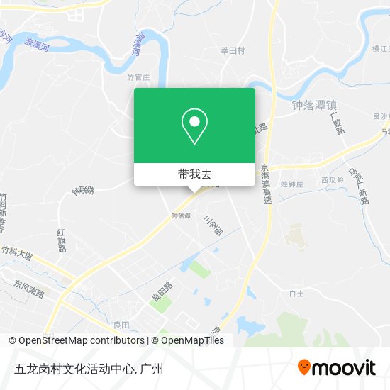 五龙岗村文化活动中心地图