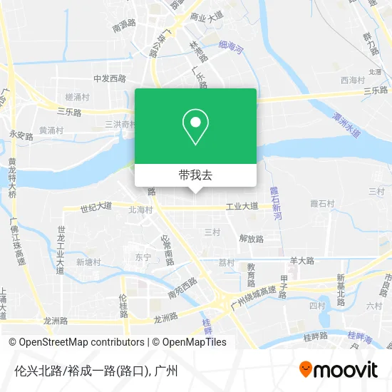 伦兴北路/裕成一路(路口)地图
