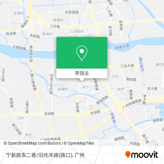 宁新路东二巷/旧伦羊路(路口)地图