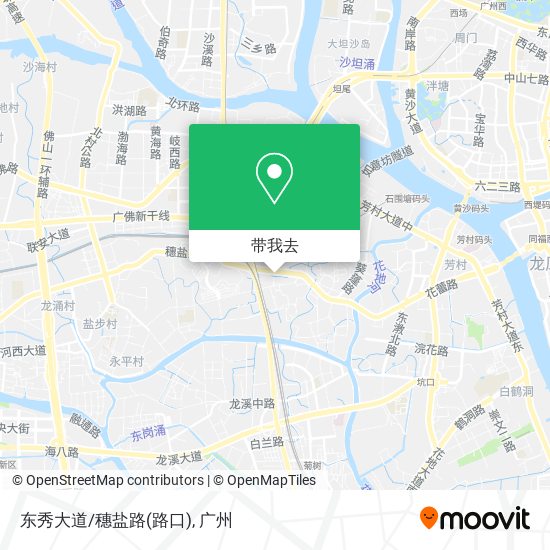 东秀大道/穗盐路(路口)地图