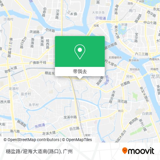 穗盐路/迎海大道南(路口)地图