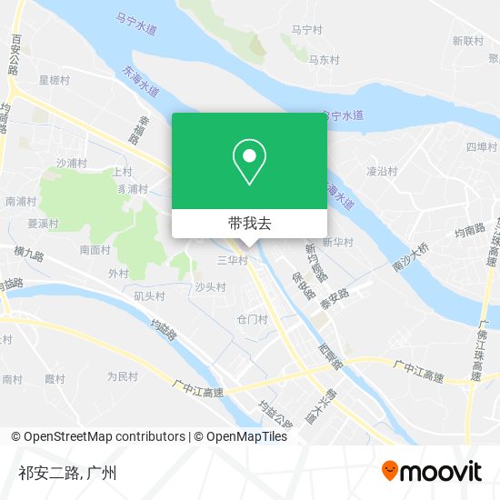 祁安二路地图