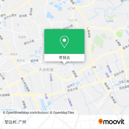 塱边村地图