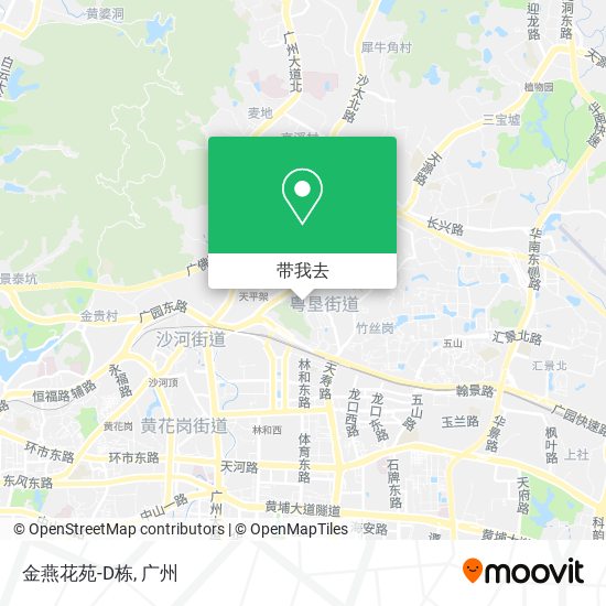 金燕花苑-D栋地图
