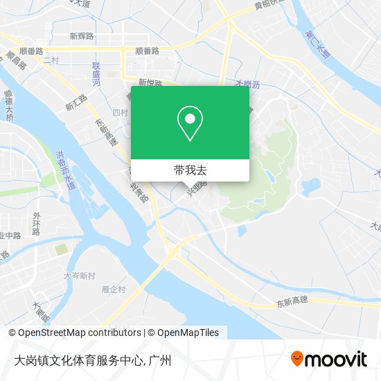 大岗镇文化体育服务中心地图