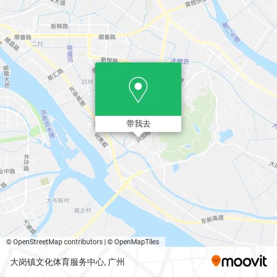 大岗镇文化体育服务中心地图