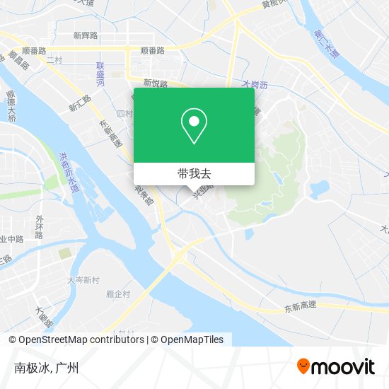 南极冰地图