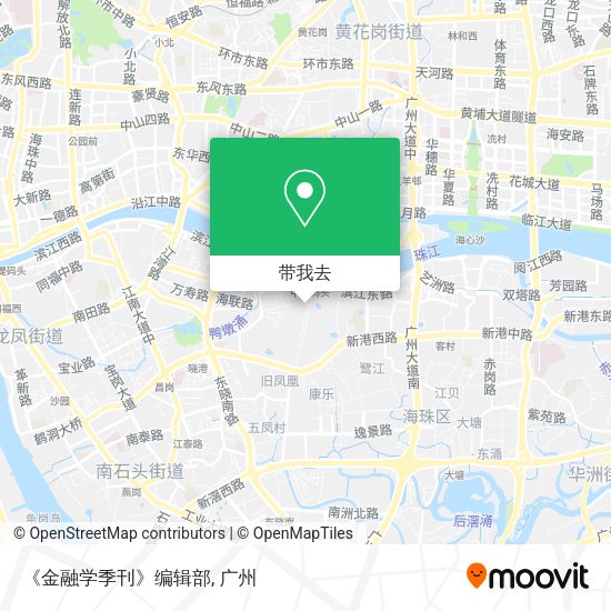 《金融学季刊》编辑部地图