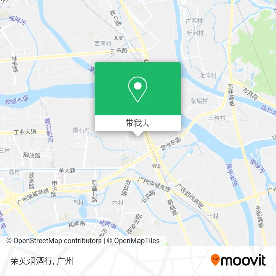 荣英烟酒行地图