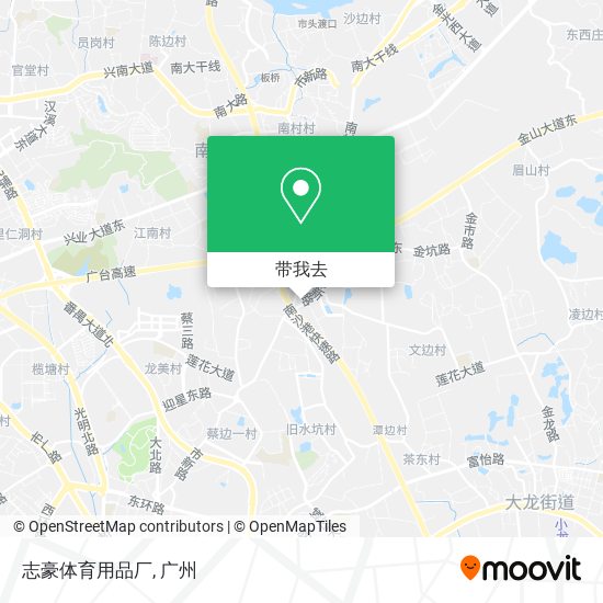 志豪体育用品厂地图