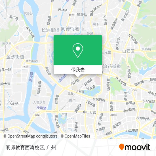 明师教育西湾校区地图