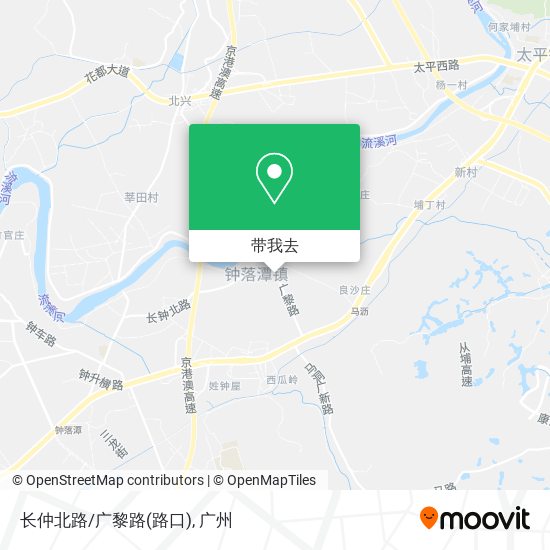 长仲北路/广黎路(路口)地图