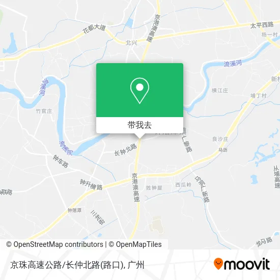 京珠高速公路/长仲北路(路口)地图