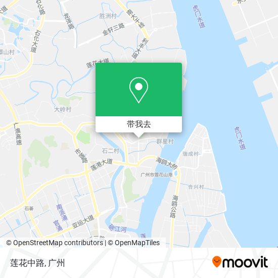莲花中路地图