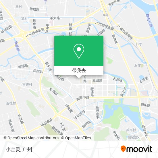 小金灵地图