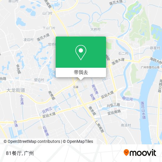 81餐厅地图