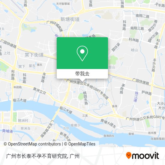广州市长泰不孕不育研究院地图