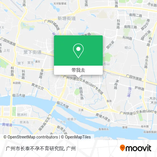 广州市长泰不孕不育研究院地图