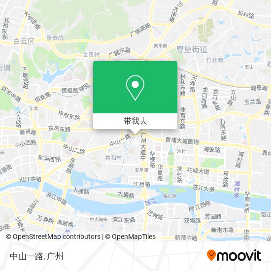 中山一路地图