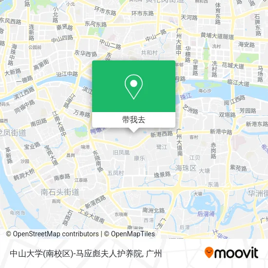 中山大学(南校区)-马应彪夫人护养院地图