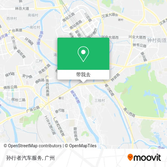 孙行者汽车服务地图