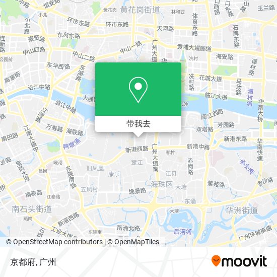 京都府地图