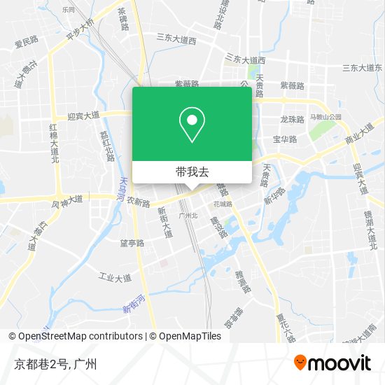 京都巷2号地图
