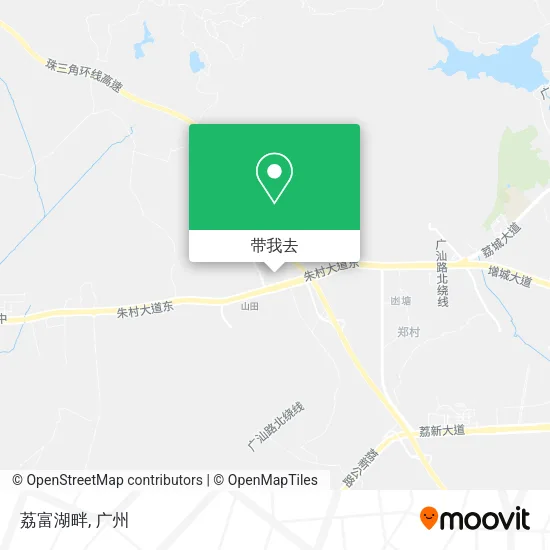 荔富湖畔地图