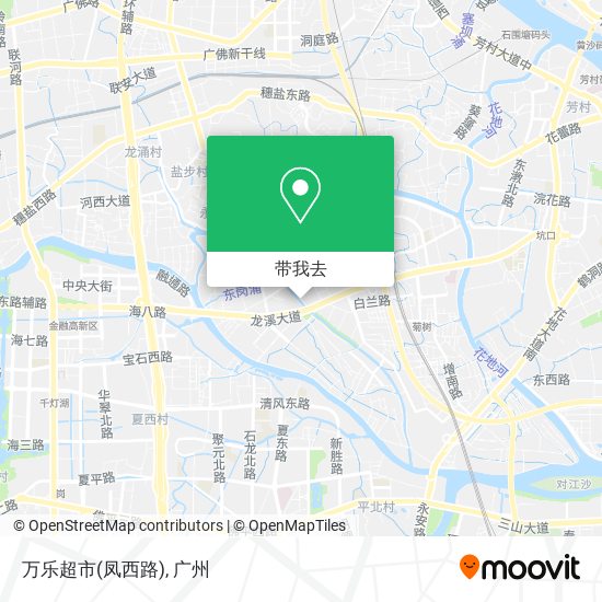 万乐超市(凤西路)地图
