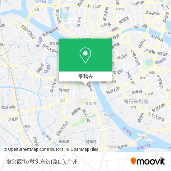 墩兴西街/墩头东街(路口)地图