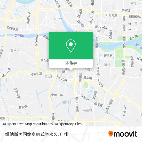 维纳斯美国纹身韩式半永久地图
