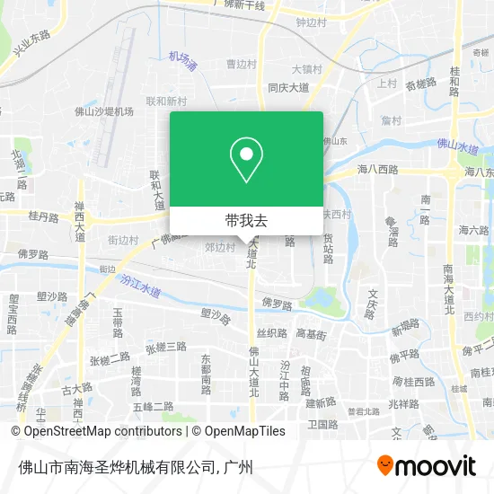 佛山市南海圣烨机械有限公司地图