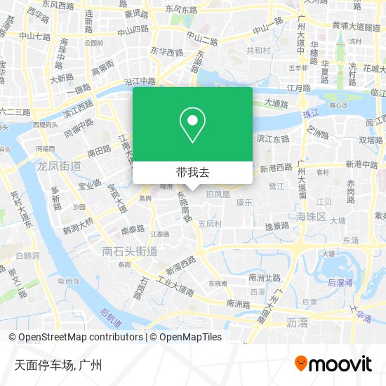 天面停车场地图