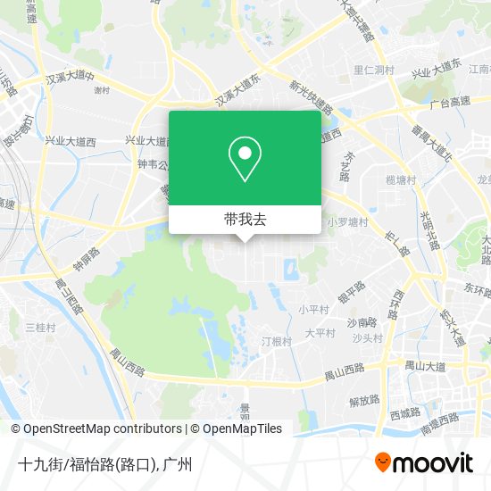 十九街/福怡路(路口)地图