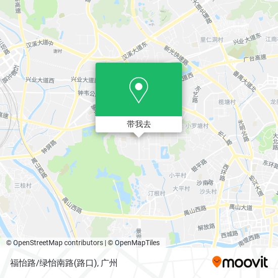 福怡路/绿怡南路(路口)地图