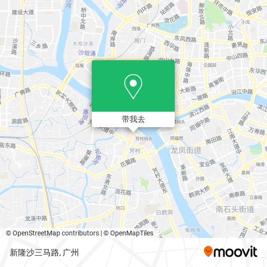 新隆沙三马路地图