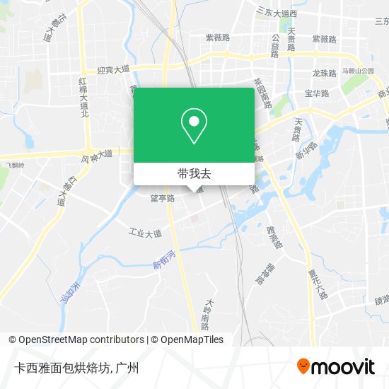 卡西雅面包烘焙坊地图