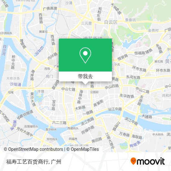 福寿工艺百货商行地图