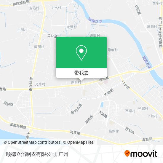 顺德立滔制衣有限公司地图
