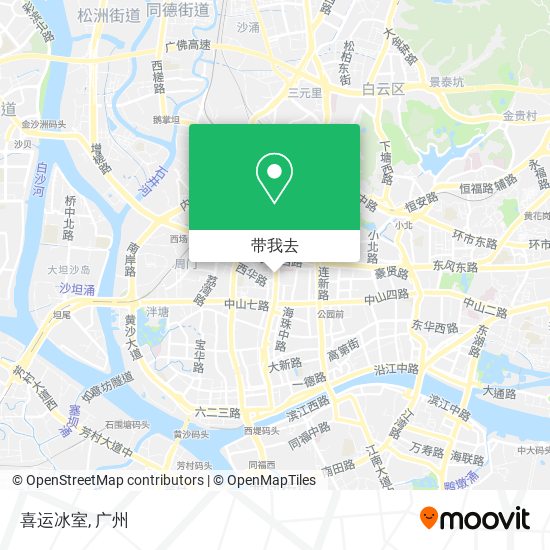 喜运冰室地图