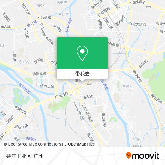 碧江工业区地图