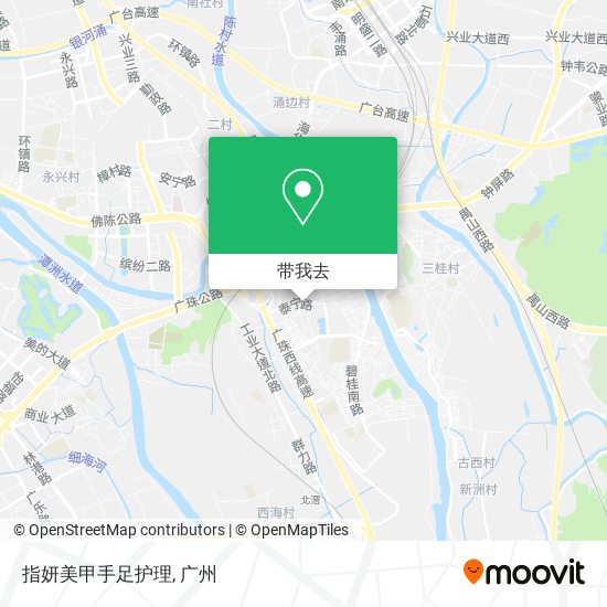 指妍美甲手足护理地图