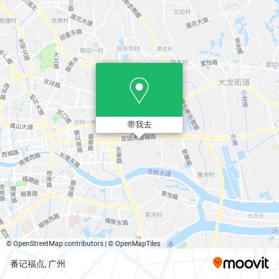 番记福点地图