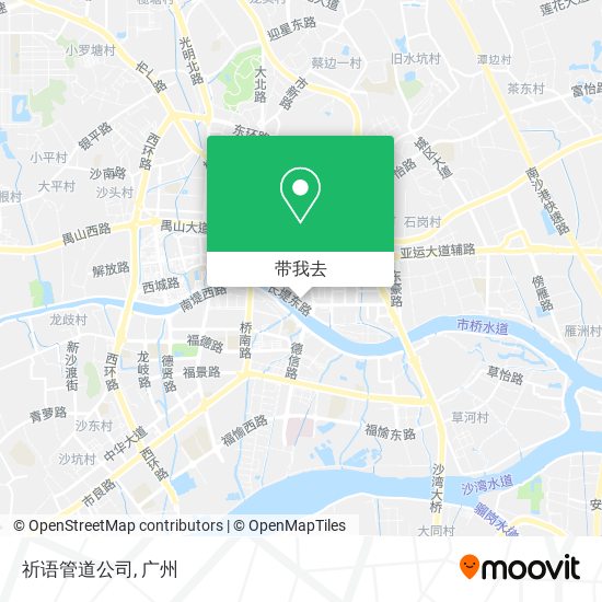 祈语管道公司地图