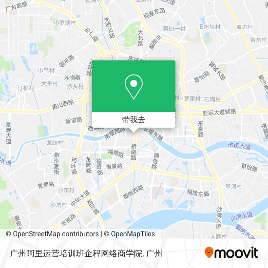 广州阿里运营培训班企程网络商学院地图