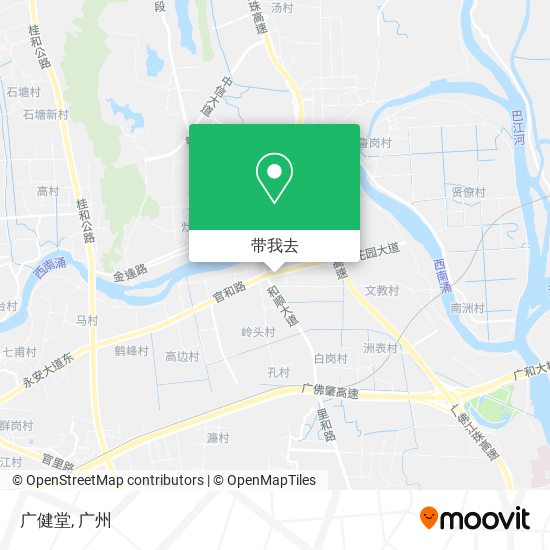 广健堂地图