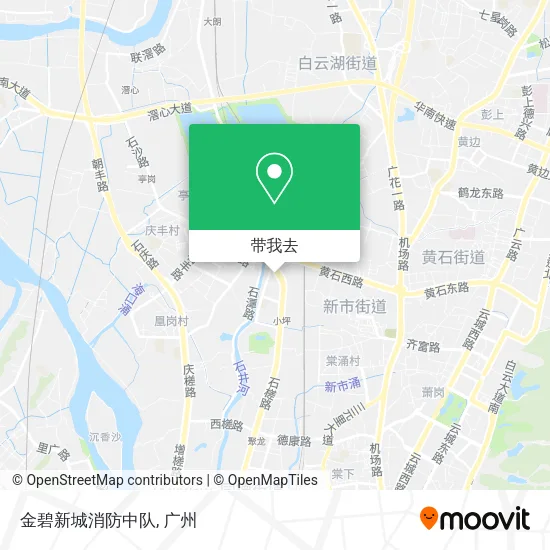 金碧新城消防中队地图