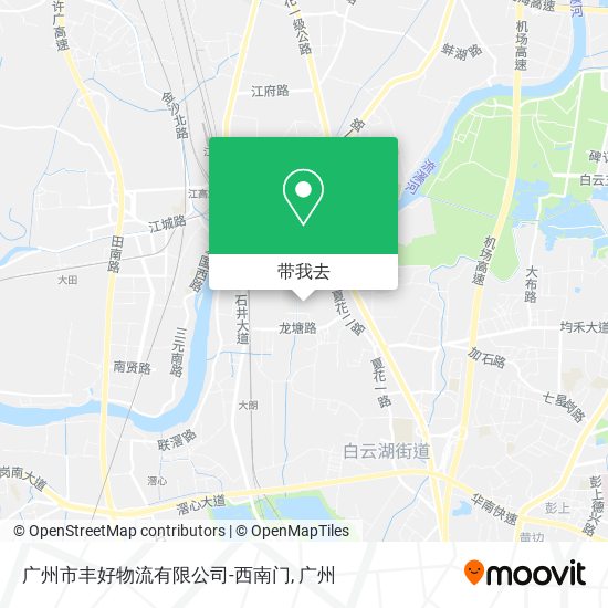 广州市丰好物流有限公司-西南门地图