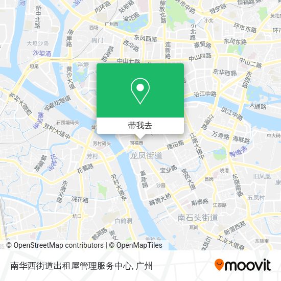 南华西街道出租屋管理服务中心地图